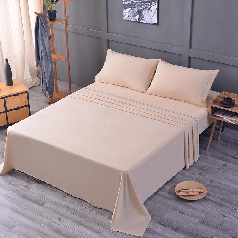 Typis Wrinkle-repugnans Mollis Brushed Microfiber Sheet Set