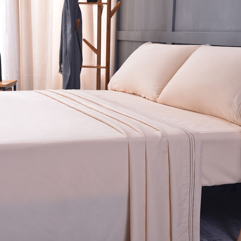 Typis Wrinkle-repugnans Mollis Brushed Microfiber Sheet Set