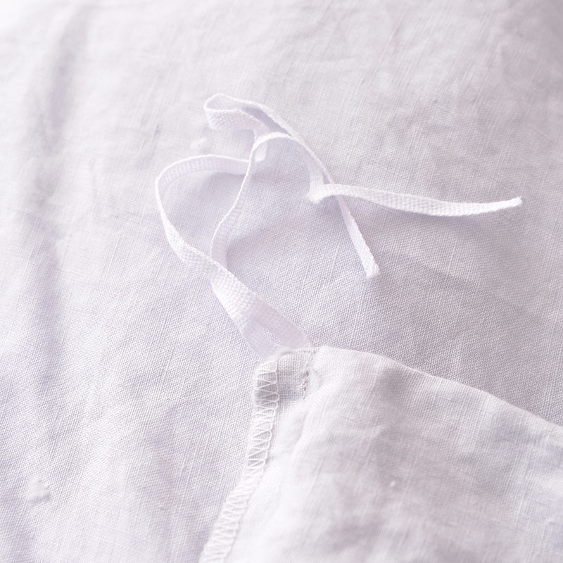 Natural Color Simple Two Stone pure Washed linen Sheet Set